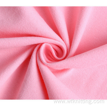 Single Casual Plain Dye 100% Cotton Pique Fabric